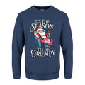 Front - Grindstore Mens ´Tis The Season To Be Grumpy Christmas Jumper