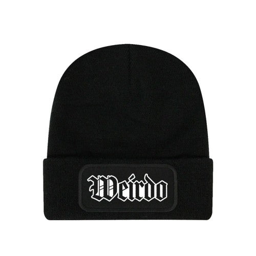 Front - Grindstore Unisex Adult Weirdo Beanie