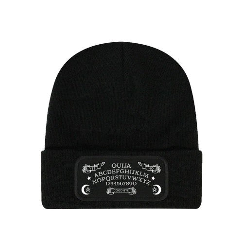 Front - Grindstore Unisex Adult Ouija Beanie