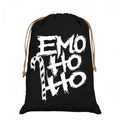 Front - Grindstore Emo Ho Ho Hessian Christmas Santa Sack