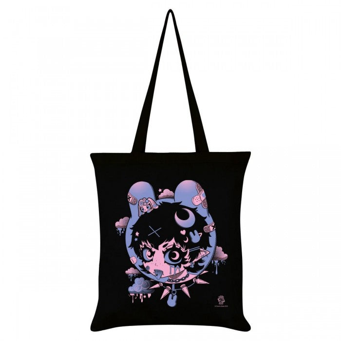Front - Cosmic Boop Luna Being Tote Bag