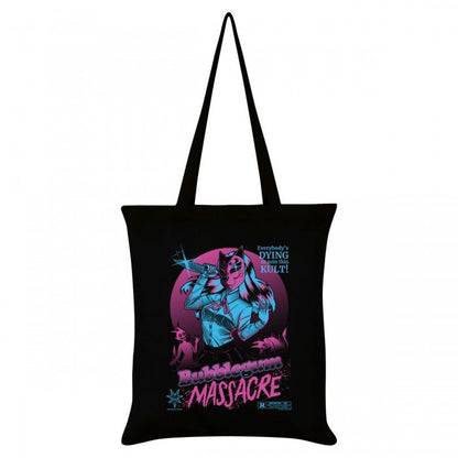 Front - Pinku Kult Bubblegum Massacre Tote Bag