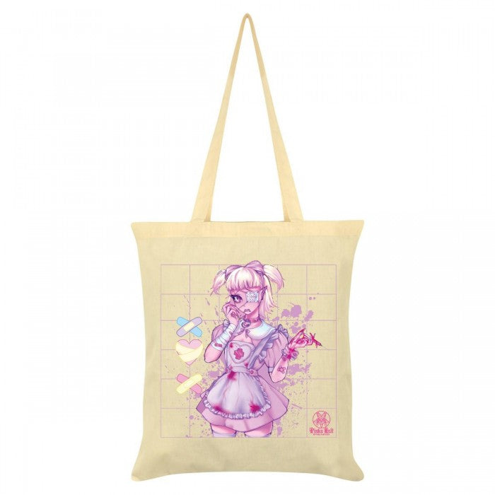 Front - Pinku Kult Fragile Tote Bag