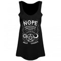 Front - Grindstore Ladies/Womens Nope Ouija Floaty Tank