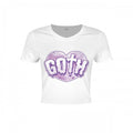 Front - Grindstore Ladies/Womens Pastel Goth Crop Top