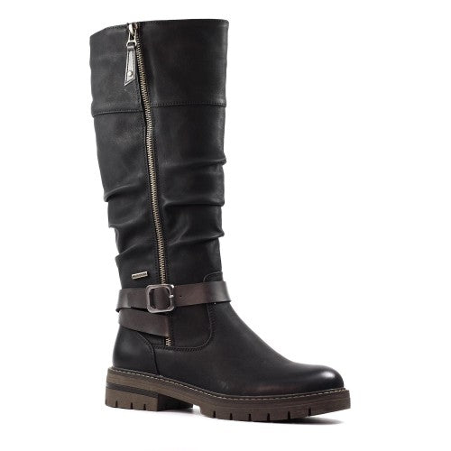 Front - Lunar Womens/Ladies Margo Waterproof Long Boots