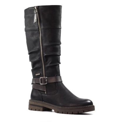 Front - Lunar Womens/Ladies Margo Waterproof Long Boots
