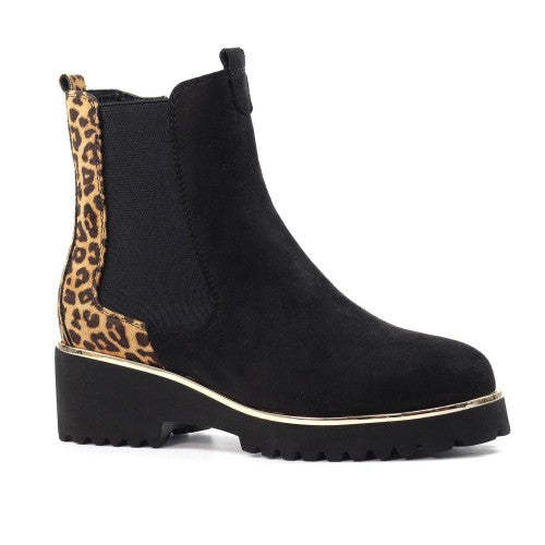 Front - Lunar Womens/Ladies Nakita Ankle Boots