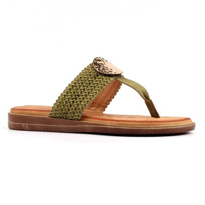 Front - Lunar Womens/Ladies Fiona Sandals