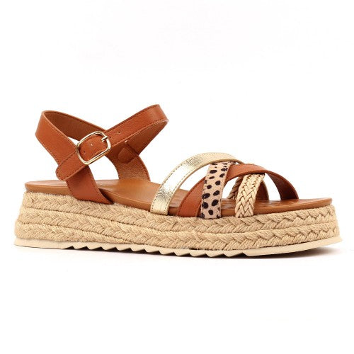 Front - Lunar Womens/Ladies Flick Sandals