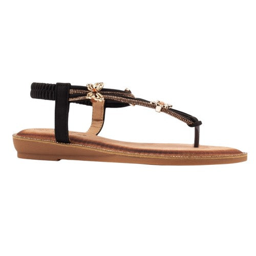 Front - Lunar Womens/Ladies Zentara Sandals