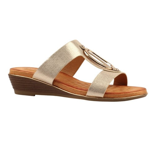 Front - Lunar Womens/Ladies Claudia Sandals