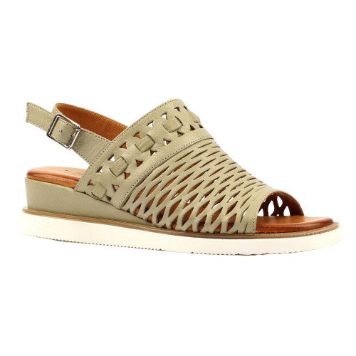 Front - Lunar Womens/Ladies Hailey Leather Sandals