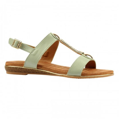 Front - Lunar Womens/Ladies Renoir Sandals