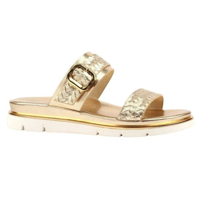 Front - Lunar Womens/Ladies Elli Slip-on Sandals