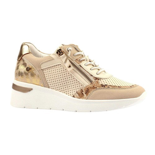 Front - Lunar Womens/Ladies Bailey Wedge Trainers