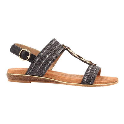 Front - Lunar Womens/Ladies Mila Sandals