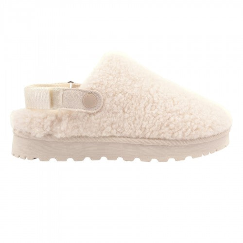 Front - Lunar Womens/Ladies Naples Adjustable Strap Slippers