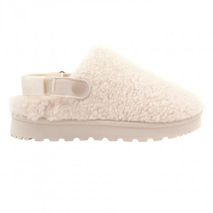 Front - Lunar Womens/Ladies Naples Adjustable Strap Slippers