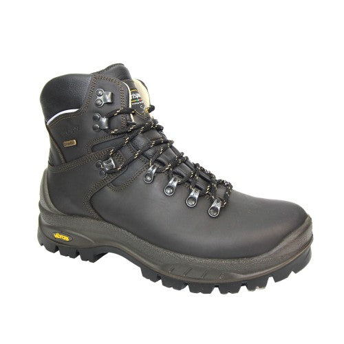 Front - Grisport Unisex Adult Crusader Waxy Leather Wide Walking Boots