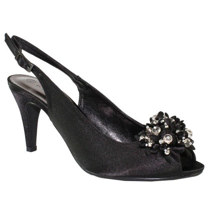 Front - Lunar Womens/Ladies Sabrina Court Shoes
