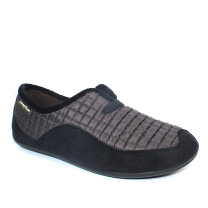 Front - Goodyear Mens Future Quilted Slippers
