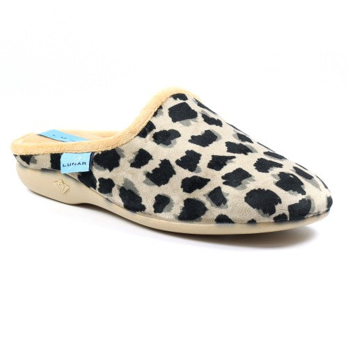 Front - Lunar Womens/Ladies Fleet Slippers