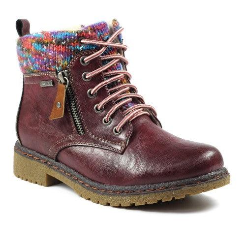 Front - Lunar Womens/Ladies Jalapeno Ankle Boots