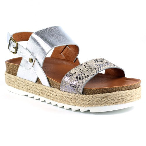 Front - Lunar Womens/Ladies Nest Sandals
