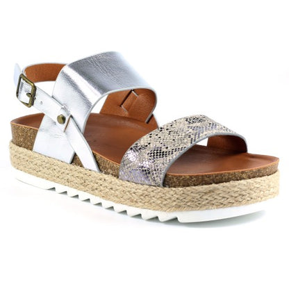 Front - Lunar Womens/Ladies Nest Sandals