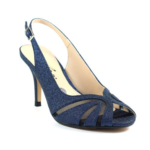 Front - Lunar Womens/Ladies Sariyah Sling Back Court Shoes