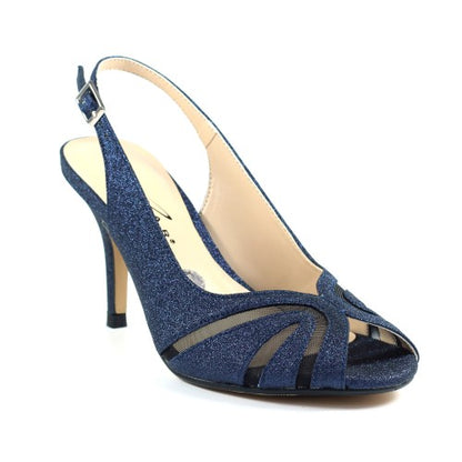 Front - Lunar Womens/Ladies Sariyah Sling Back Court Shoes