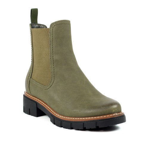 Front - Lunar Womens/Ladies Morgan Suede Ankle Boots
