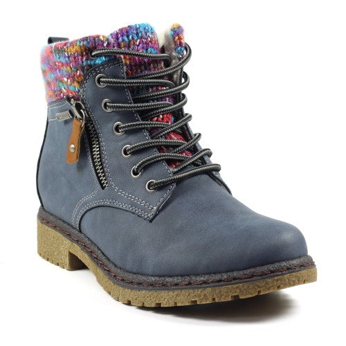 Front - Lunar Womens/Ladies Jalapeno Waterproof Ankle Boots