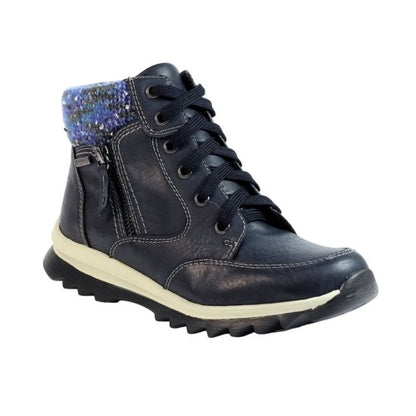 Burgundy - Front - Lunar Womens-Ladies Buttermere Waterproof Ankle Boots