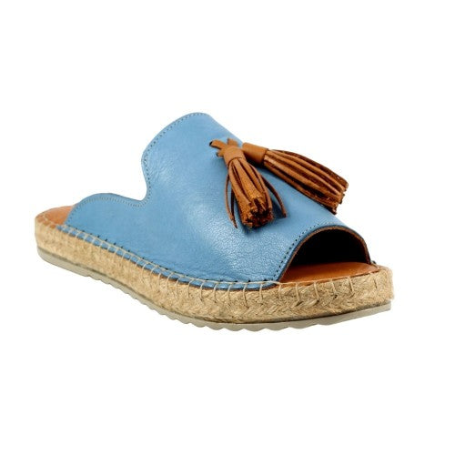 Front - Lazy Dogz Womens/Ladies Joss Leather Sandals