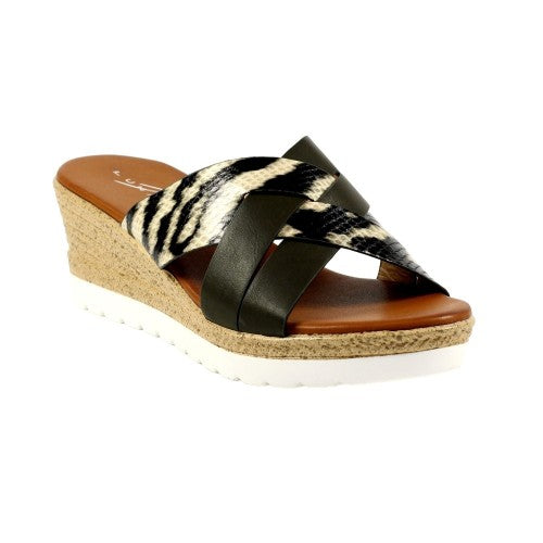 Front - Lunar Womens/Ladies Sonya Sandals
