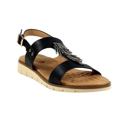 Front - Lunar Womens/Ladies Eccles Sandals