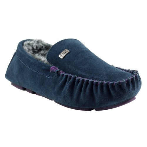 Front - Lazy Dogz Mens Percy II Suede Slippers