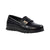 Front - Lunar Womens/Ladies Salma Faux Leather Wedge Shoes