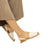 Front - Lunar Womens/Ladies Amara Leather Sandals