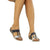 Front - Lunar Womens/Ladies Portland Mule Sandals