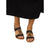 Front - Lunar Womens/Ladies Darcy Sandals