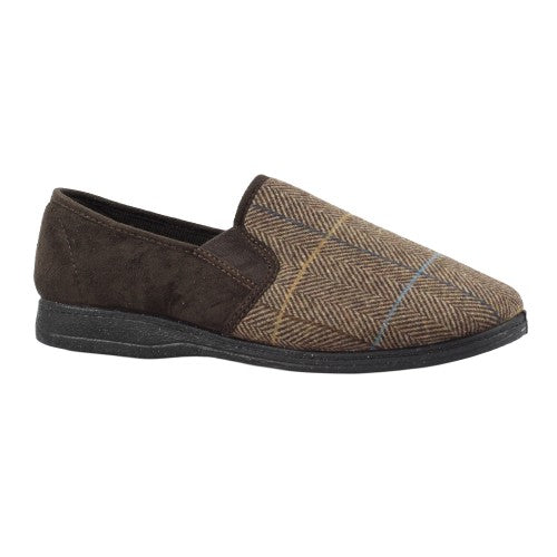 Front - Lazy Dogz Mens Harrison II Slippers