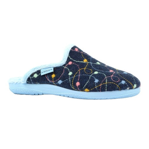 Front - Lunar Womens/Ladies Impulse Mule Slippers