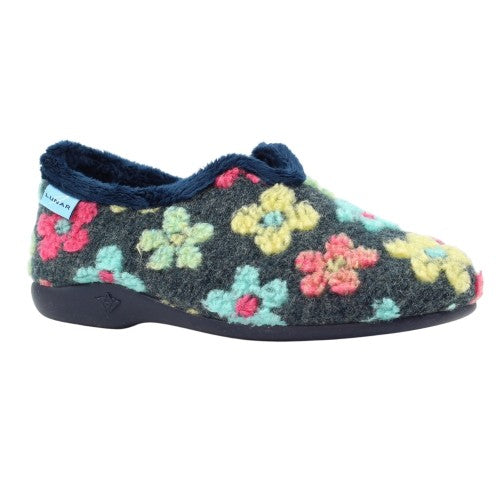 Front - Lunar Womens/Ladies Lychee Slippers