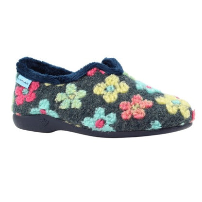 Front - Lunar Womens/Ladies Lychee Slippers