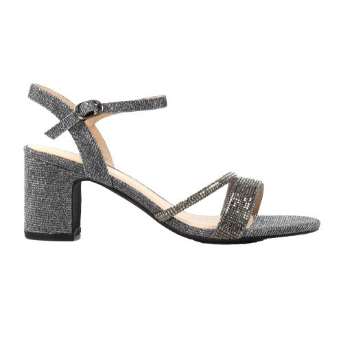 Front - Lunar Womens/Ladies Shazam Block Heel Sandals