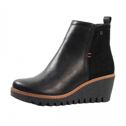 Front - Lunar Womens/Ladies Pixie Wedge Ankle Boots