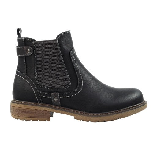 Front - Lunar Womens/Ladies Roxie III Ankle Boots